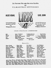 Premierenankündigung für den Erfolgsfilm "Liebe 47"