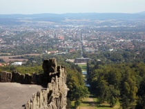 Aussicht auf Kassel vom Herkules
