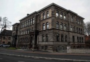 Gebäude der Voigt-Realschule an der Bürgerstraße vor dem Umzug in die Theodor-Heuss-Straße